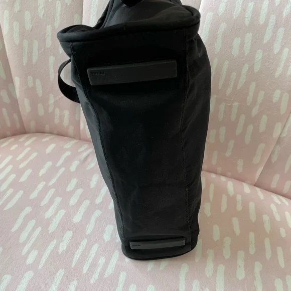 Prada Nylon Vela Nero Small Tote Bag with  Lock Black - Picture 6 of 16